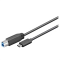 Goobay SuperSpeed USB 3.0 Type-B / USB 3.1 Type-C Cable - 1m
