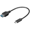 Goobay SuperSpeed USB 3.0 / USB 3.1 Tip-C OTG Adapterski Kabl - Bulk - Crni