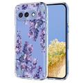 Google Pixel 10a Floral Pattern TPU Case - Wisteria