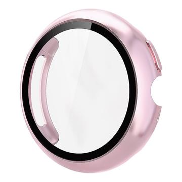 Google Pixel Watch 4 Plastična Maska sa Zaštitnim Staklom - 41mm - Roze
