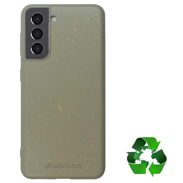 Samsung Galaxy S21 5G GreyLime Biorazgradiva Maska - Zelena