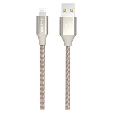 GreyLime Braided USB-A / Lightning Cable - MFi Certified - 2m