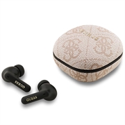 Guess 4G Script Logo ENC True Wireless Headphones - Pink
