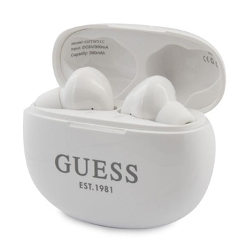 Guess GUTWS1CWH TWS Slušalice sa Bluetooth 5.0 (Otvoreno pakovanje - Odlično stanje) - Bele
