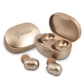 Guess GUTWST30GO Logo Script Collection TWS Slušalice (Otvoreno pakovanje - Odlično stanje) - Zlatne