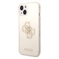 Guess Glitter 4G Big Logo iPhone 14 Plus Hibridna Maska - Zlatna