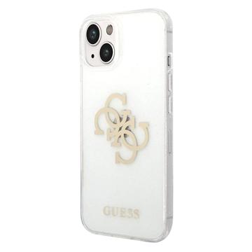 Guess Glitter 4G Big Logo iPhone 14 Plus Hibridna Maska