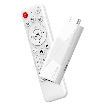 H96 MAX RK3518 4K Android 14 Mini TV Stick - WiFi 6, Bluetooth 5.4 - White