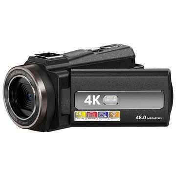 HDV-254KM 4K Digital Video Camera with 16X Zoom, WiFi - Black
