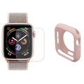 Hat Prince Apple Watch Series SE 3/SE (2022)/SE/6/5/4 Full Zaštitni Komplet - 40mm - Pink
