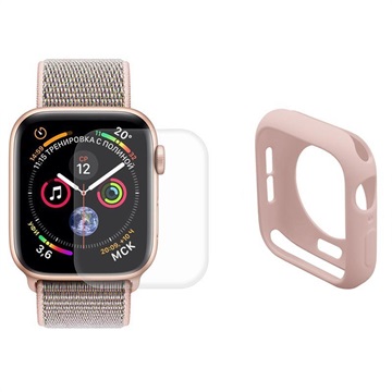 Hat Prince Apple Watch Series SE (2022)/SE/6/5/4 Full Zaštitni Komplet - 40mm - Pink