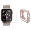 Hat Prince Apple Watch Series SE (2022)/SE/6/5/4 Full Zaštitni Komplet - 44mm - Pink