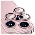 Hat Prince Glitter iPhone 14 Pro/14 Pro Max Zaštitno Staklo za Kameru - Roze