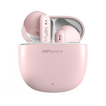 HiFuture Colorbuds2 TWS Earphones w/ Charging Case - Pink