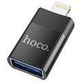 Hoco UA17 USB 2.0 na Lightning OTG Adapter - Crni