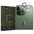 iPhone 15 Pro/15 Pro Max Hofi Cam Pro+ Zaštito Sočivo Kamere od Kaljenog Stakla - Providno/ Crno