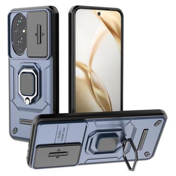 Honor 200 Hibridna Maska sa Rotirajućim Prstenom i Štitnikom za Kameru - Plava