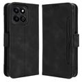 Honor 200 Smart/X7c 4G/5G Cardholder Wallet Case - Black