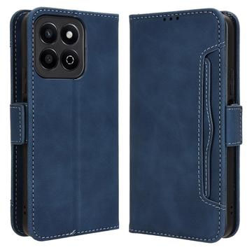 Honor 200 Smart/X7c 4G/5G Cardholder Wallet Case - Blue