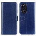 Honor 200 Wallet Case Magnetic Closure - Blue