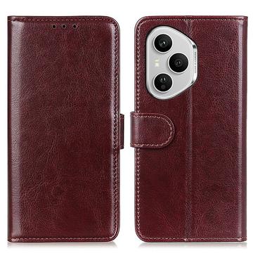 Honor 400 Pro Wallet Case with Stand - Brown