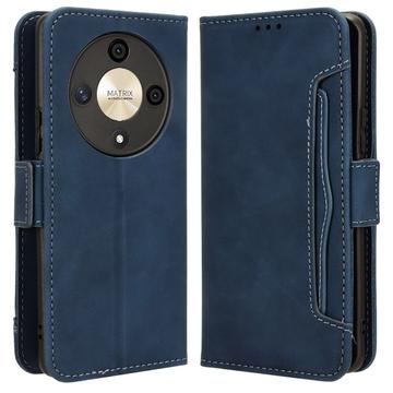 Honor Magic6 Lite/X9b Cardholder Serija Futrola-Novčanik - Plava