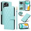 Honor X5c Plus Luxury Quilted Wallet Case