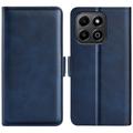 Honor X6b Wallet Case with Magnetic Closure - Calf Texture