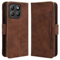 Honor X8c Cardholder Wallet Case - Brown