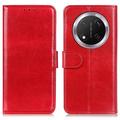 Honor X60 Pro/X9c/Magic7 Lite Wallet Case Magnetic Closure - Red