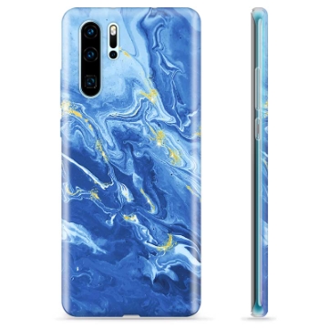 Huawei P30 Pro TPU Maska - Šareni Mermer