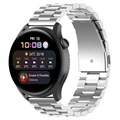 Huawei Watch 3/3 Pro Kaiš od Nerđajućeg Čelika - Srebrni