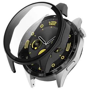 Huawei Watch GT 4 Plastična Maska sa Zaštitnim Staklom - 46mm - Crna