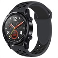 Huawei Watch GT Silikonski Sportski Kaiš - Crni