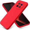 Huawei nova 14i Liquid Silicone Case with Hand Strap - Red