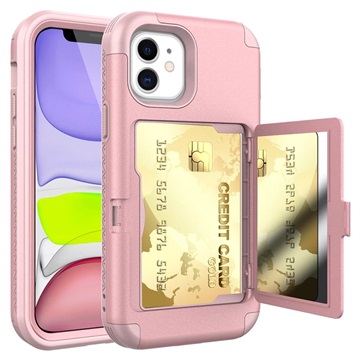 iPhone 12 Mini Hybrid Case with Hidden Mirror & Card Slot