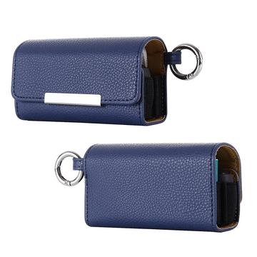 IQOS 3/3 DUO E-Cigarette Leather Case - Dark Blue