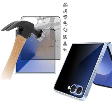 Samsung Galaxy Z Flip7 Imak Privacy Full Cover Zaštitno Kaljeno Staklo - 9H