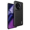Imak Ruiyi OnePlus 11 Presvučena Maska - Ugljenično Vlakno - Crna
