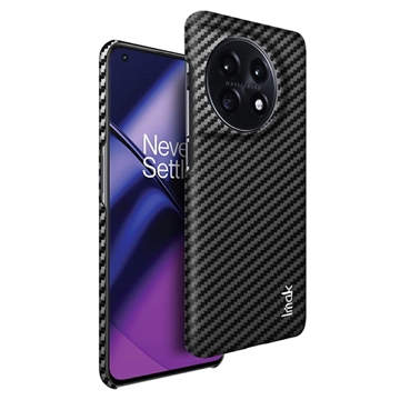 Imak Ruiyi OnePlus 11 Presvučena Maska - Ugljenično Vlakno - Crna