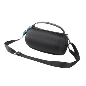 JBL Flip 7 Shockproof EVA Carrying Case / Storage Bag with Strap - Black