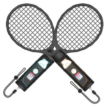 JYS-NS2266 Tennis Racket Duo for Nintendo Switch 2 Joy-Con Controlers - Black