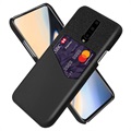 KSQ OnePlus 7 Pro Zaštitna Maska sa Džepom za Karticu - Crna