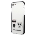 Karl Lagerfeld Karl & Choupette iPhone 7/8/SE (2020)/SE (2022) Hibridna Maska