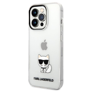 Karl Lagerfeld Choupette Logo iPhone 14 Pro Maska