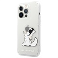 Karl Lagerfeld Clear iPhone 13 Pro Max TPU Maska - Čupet Jede