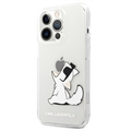 Karl Lagerfeld Clear iPhone 14 Pro TPU Maska - Čupet Jede