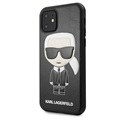 Karl Lagerfeld Ikonik iPhone 11 Maska - Crna