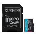 Kingston Canvas Go! Plus microSDXC Memory Card with Adapter SDCG3/256GB - 256GB