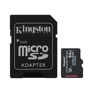 Kingston Industrial MicroSDXC Memory Card SDCIT2 - 64GB